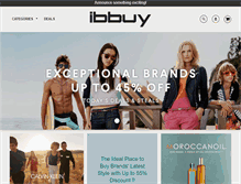 Tablet Screenshot of ibbuy.com